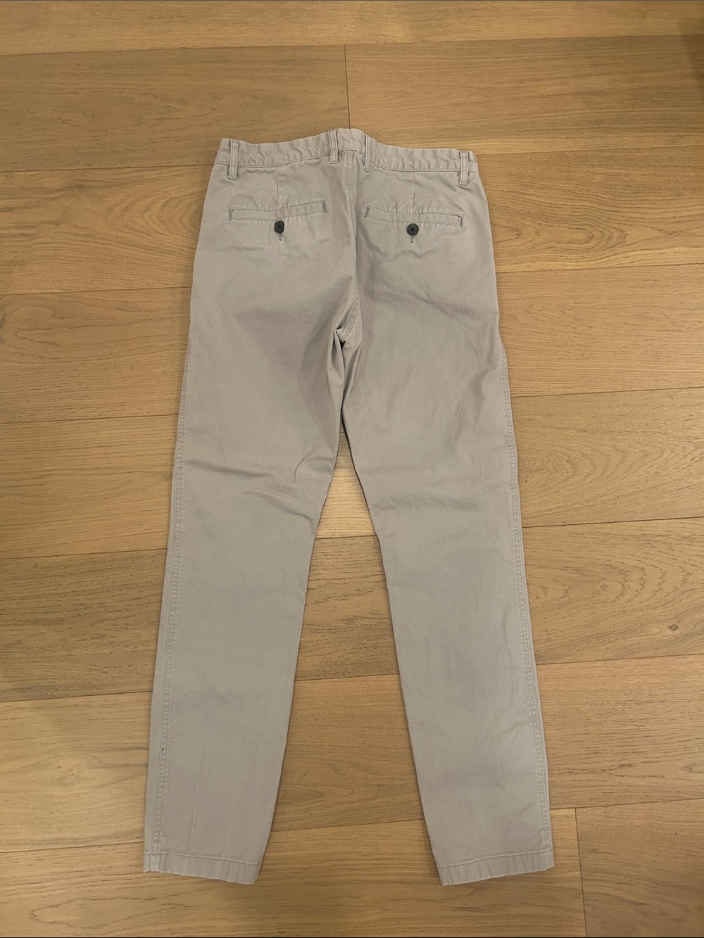 H&M Light Gray Men's Chino Pants - Picture 3 of 3